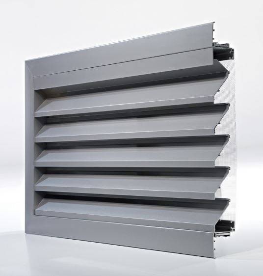 DucoGrille Classic G 50/75Z - Recessed Aluminium Wall/ Window Louvres