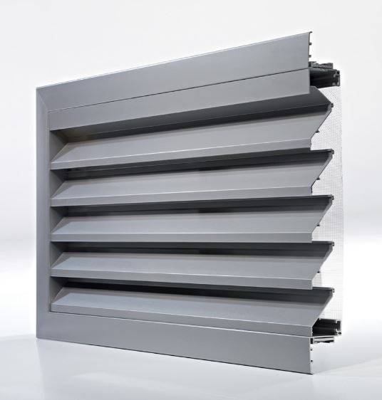 DucoGrille Classic 50/75Z - Recessed Aluminium Wall/ Window Louvres