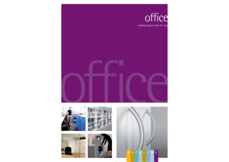 Office Brochure highlighting a portfolio of products