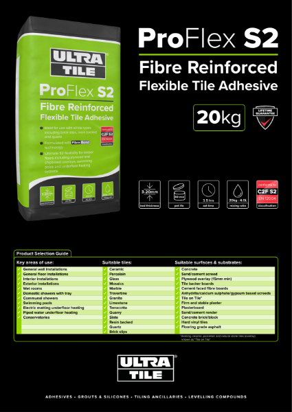 ProFlex S2 Technical Datasheet