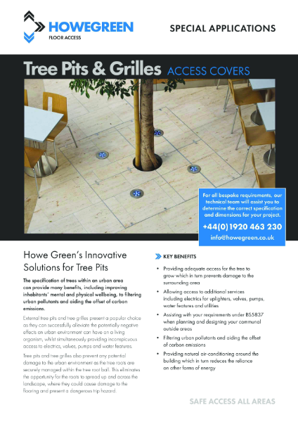 Howe Green Tree Pits and Tree Grilles