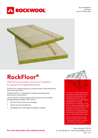 RockFloor - Datasheet
