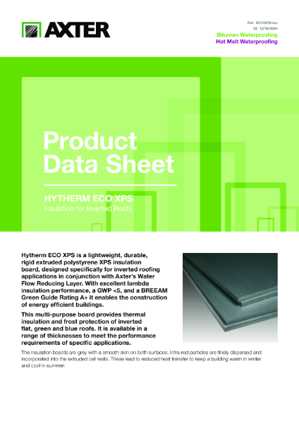 Hytherm ECO XPS Product Data Sheet