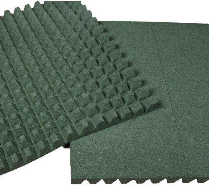 Dflect 1000 Rubber Tile - Rubber Tile