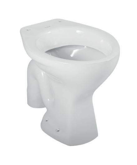 Twyford Classic Floor-Standing WC For Low-Level Exposed Cistern, Washdown