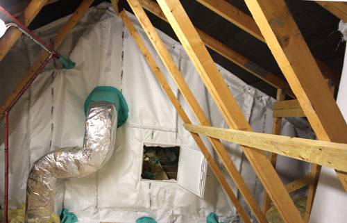 Fire Specialist Using TBA FIREFLY™ Range To Treat Essex Doctor’s Roofspace