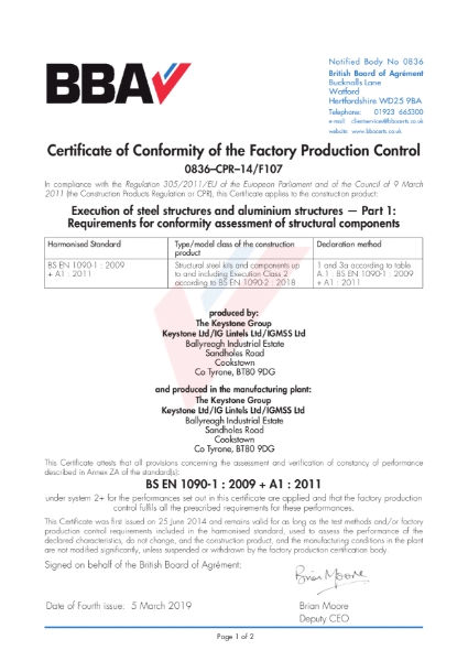 CE-Mark Certificate