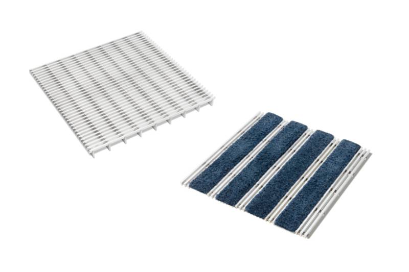 CS Pedisystems® Gridline™ Stainless Steel Entrance Matting