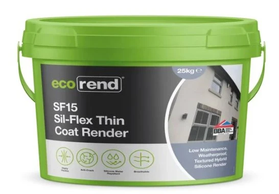 SF15 Sil-Flex Thin Coat Render System - Silicone Render
