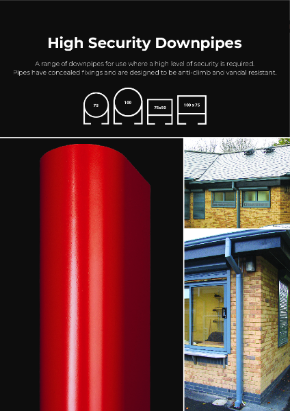 Anti Vandal Downpipes DS