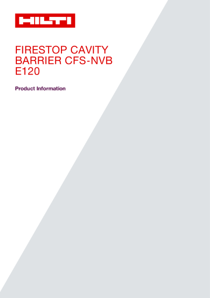 CFS-NVB Technical Data Sheet