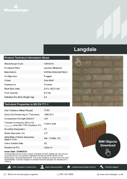 Langdale Data Sheet