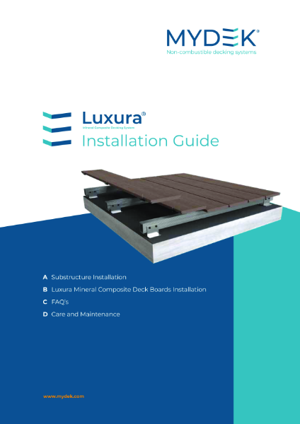 Installation Guide - Luxura Mineral Composite Decking System