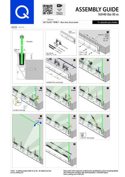 Easy Glass Prime Y - fascia mount_EU_Manual