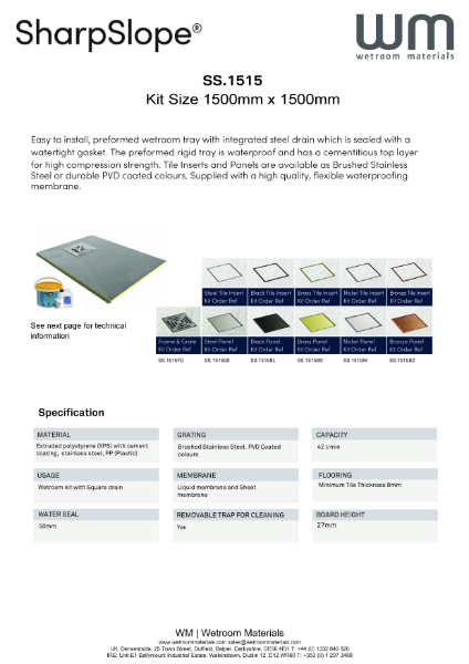 SC_WM_SS_SQ_SS.1515 Datasheet