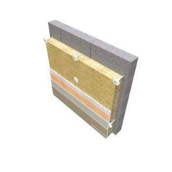Knauf Insulation - Rocksilk® EWI Slab - External wall insulation - Rock Mineral Wool Slab