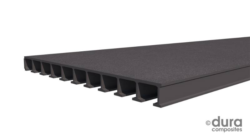 d² Dura Slab Type 40 (31kg) - GRP heavy-duty structural flooring