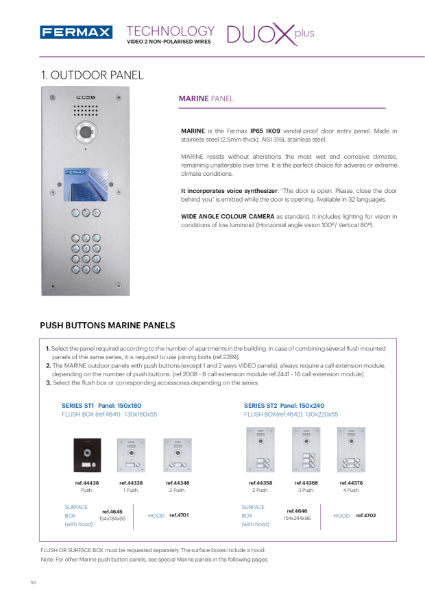 Marine Panels Brochure