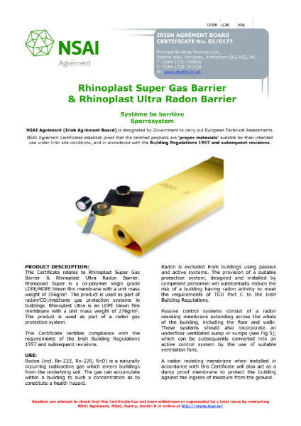 Rhinoplast Super Gas Barrier