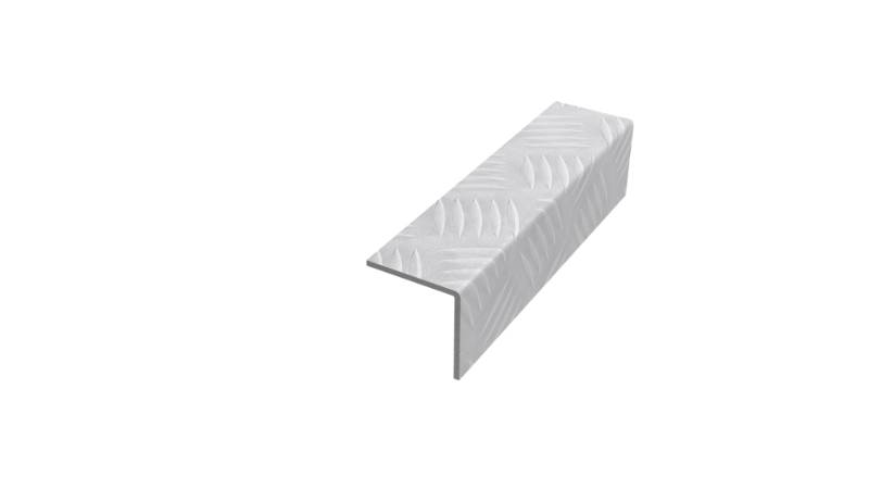 Aluminium Chequer Plate Stair Nosings