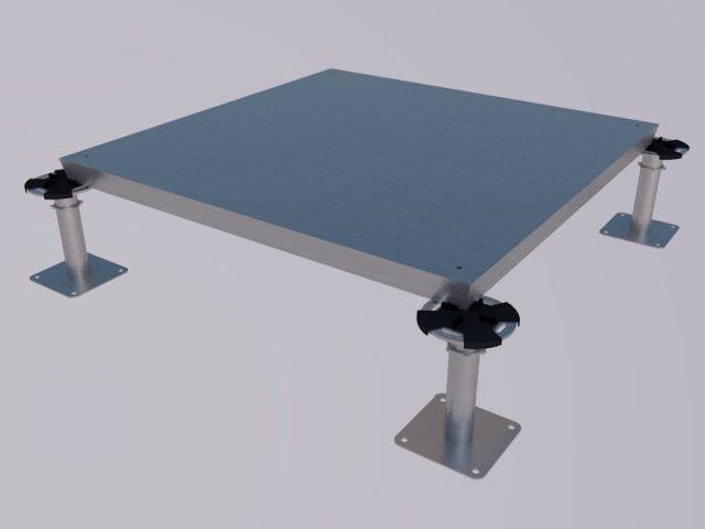 BGH600S - Heavy Grade Screw down Steel Encapsulated Panel - Raised Access Flooring Panel