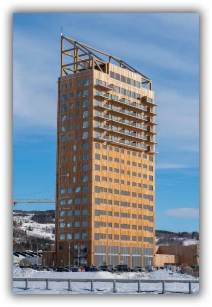 Mjøstårnet World Tallest Timber Building