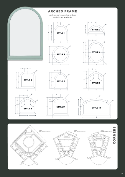 Classic Arched Window Data Sheet