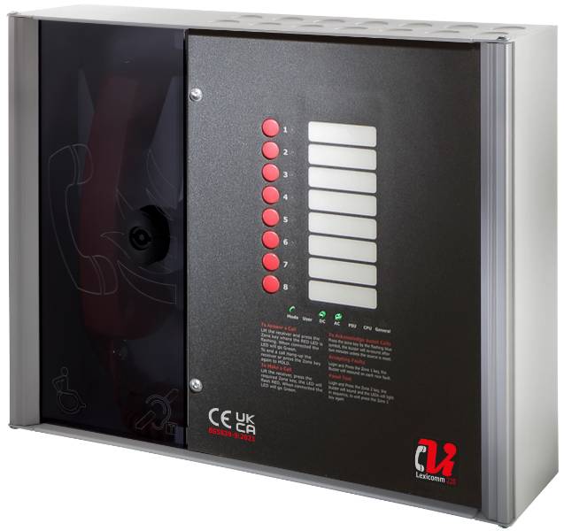 Lexicomm 228 Network Master Station - Emergency Voice Communication System 