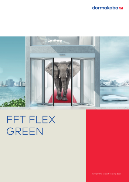 DORMA FFT FLEX GREEN - Automatic Folding Doors