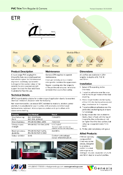 ETR Datasheet