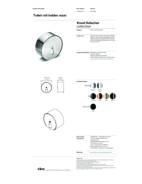 Grab rail shower system f/ barrier-free (data sheet)