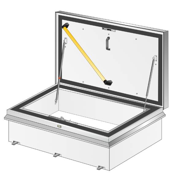 Highly Insulated Roof Access Hatch - RHTEP