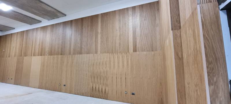 Absorb-R WoodTec Grooved Wall - Grooved Acoustic Panel