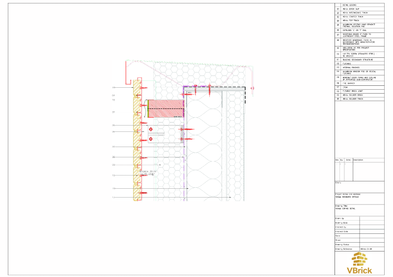 VBrick - COPING DETAIL