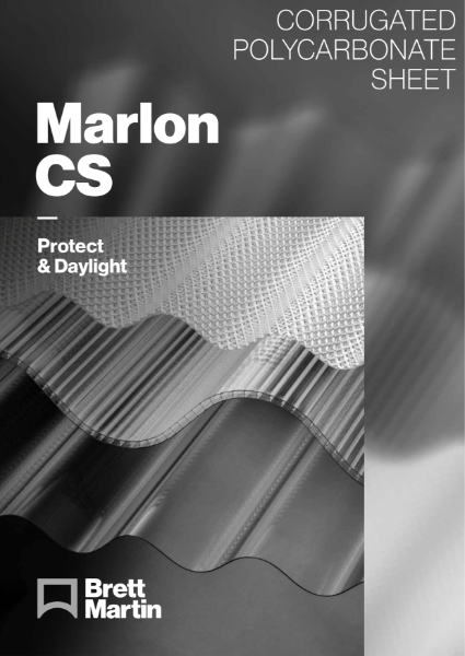 Profiled Polycarbonate Glazing -Marlon CS, CS Stadia, CS Diamond, CST