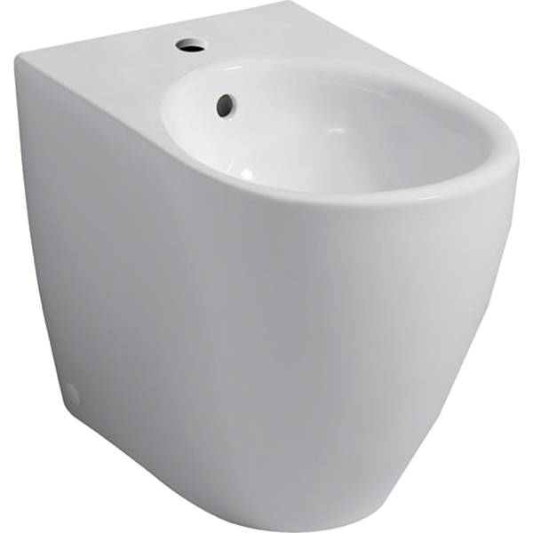 Geberit iCon floor-standing bidet, back-to-wall, shrouded - Bidet