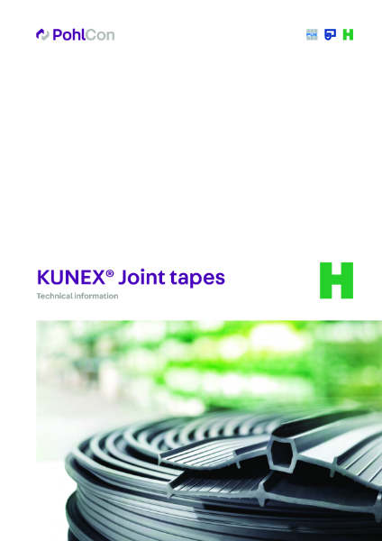 H-Bau Kunex Waterproofing Joint Tape Product Catalogue