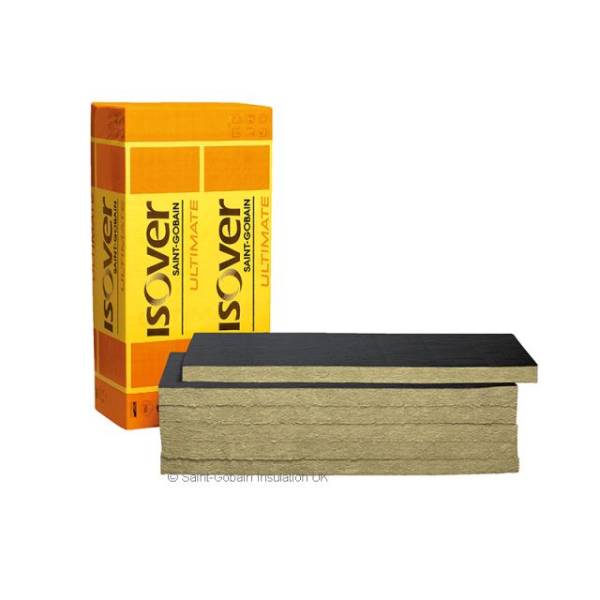 Mineral wool duct slab insulation