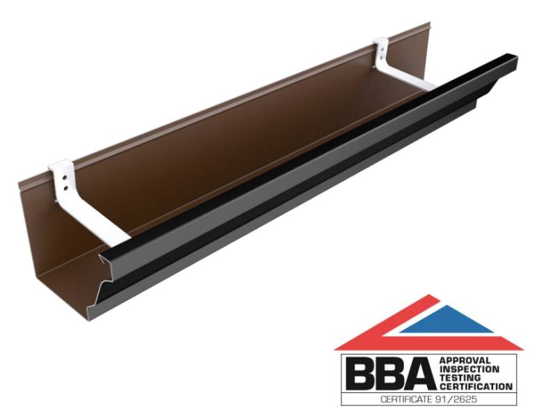 Mustang 5" Seamless Gutter - Seamless 5" Aluminium Ogee Guttering