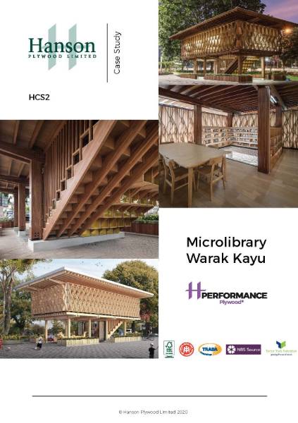 Performance Plywood® Case Study - Microlibrary Warak Kayu