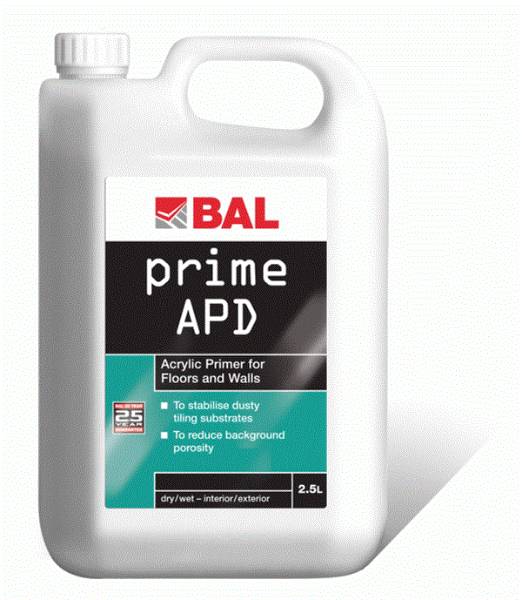 Prime APD Acrylic primer Building Adhesives Ltd NBS BIM Library