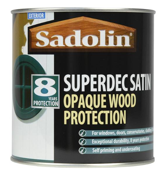 Crown Trade Sadolin Superdec Satin Opaque Protection