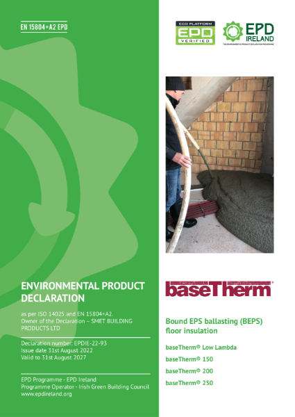 EPD - baseTherm® Bound EPS ballasting (BEPS) floor insulation - SMET ...