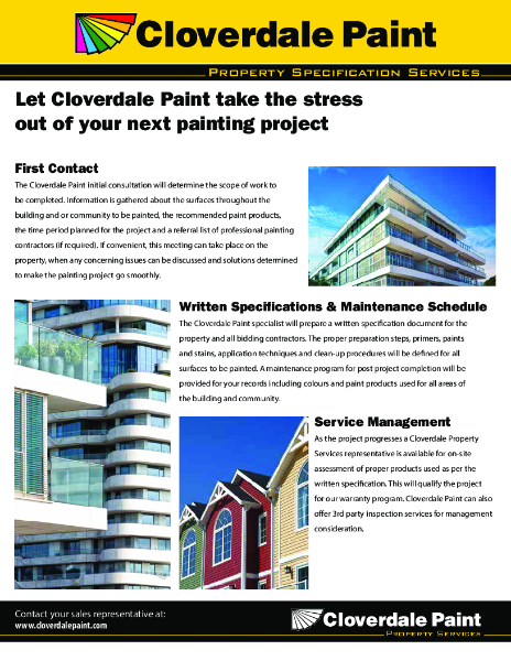 Specification Services