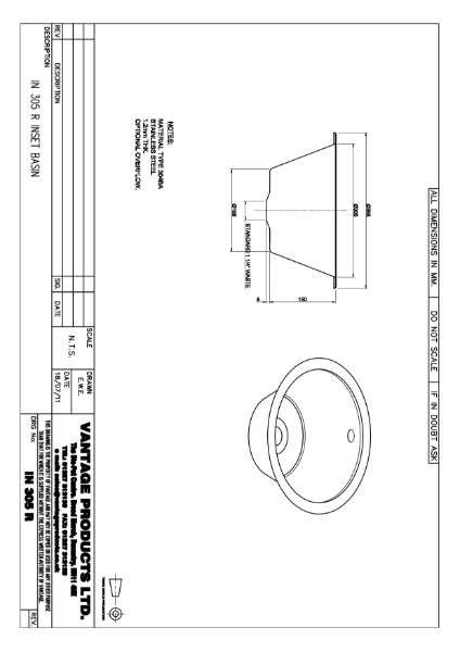 Drawing - VIN305R