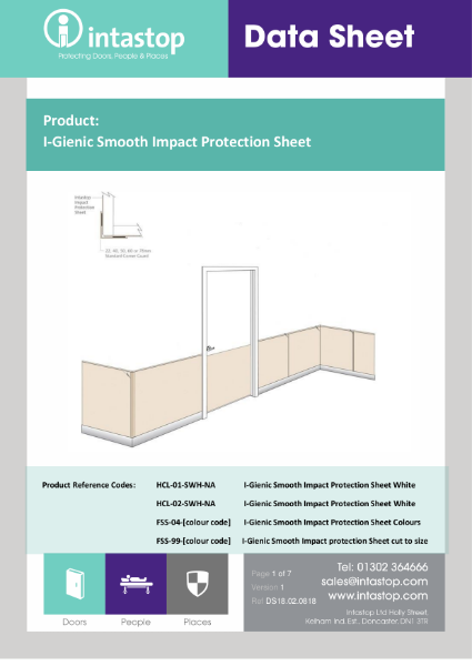 Smooth Hygienic Sheet Data Sheet