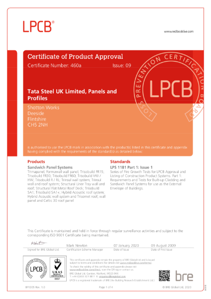 LPCB Certificate