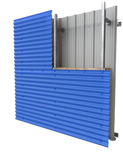 PRX-WS04 - Built-up Metal Wall System