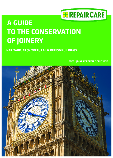 Repaircare - a Guide to the Conservation of Joinery