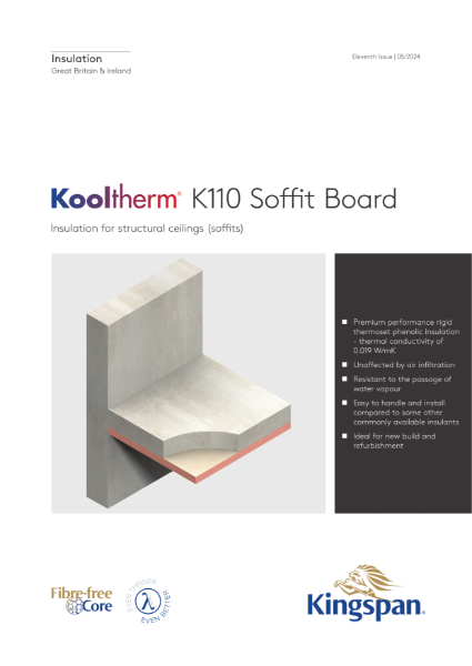 Kooltherm K110 Soffit Board - 05/24